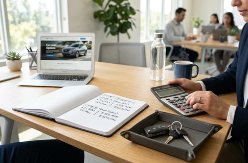 DriveWise advisor meeting with a borrower